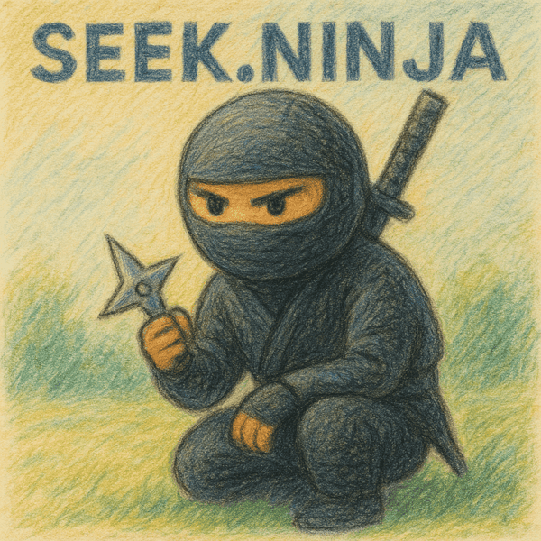 Seek Ninja doing a websearch cover image